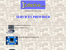 Tablet Screenshot of 1collective.com